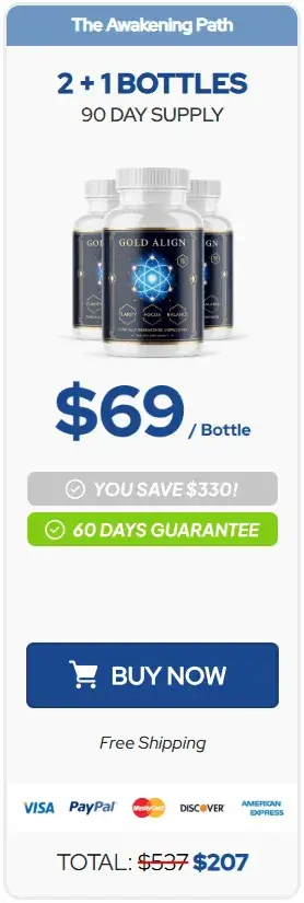 Gold Align 3 bottle price