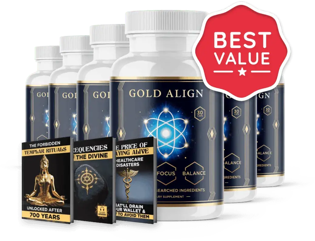 Gold Align 6 bottle